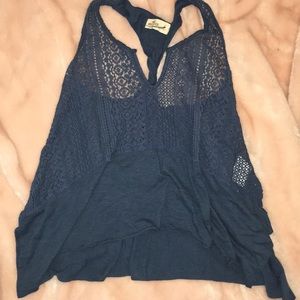 Navy Holister tank top!